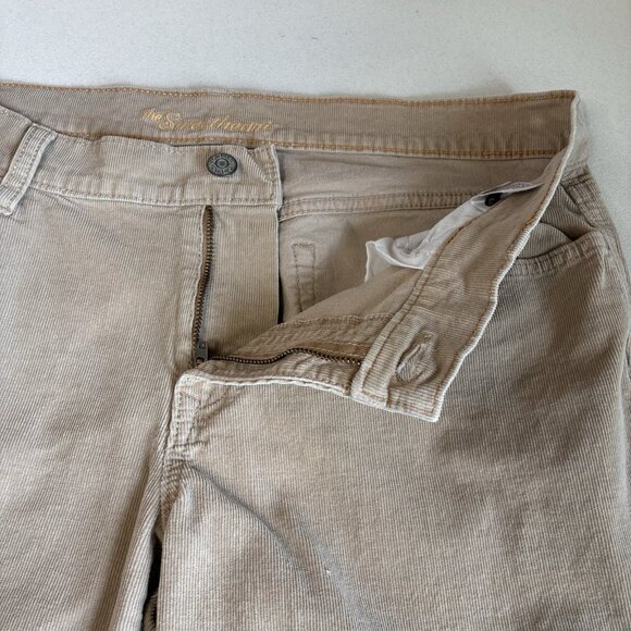 Old Navy Sweetheart Corduroy Pants Womens 10 Bootcut Beige Cowgirl Western Y2K - Picture 6 of 10